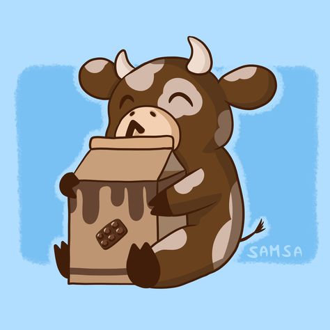 Cute design available on my Redbubble shop Choccy Milk, Chocolate Cow, Cute Chocolate, Milk Cow, Cute Design, A Journal, Chocolate Milk, Cute Designs, Random Stuff