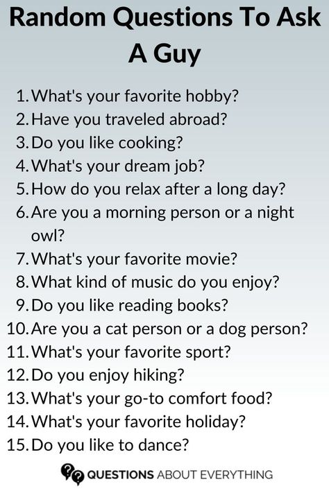A list of Questions to Randomly include your male crush or develop Good Convo Starters, Random Questions To Ask, Conversation Games, Questions For Guys, Topics To Talk, Crush Questions, Text Conversation Starters, Conversation Starter Questions, Questions To Ask A Guy