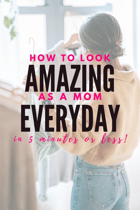 Being a mom doesn’t mean I don’t want to look and feel my best. In fact, when I feel good about myself, I am able to parent better. Here are my best beauty tips, mom tips as well as productivity tips that I have learned to help me look and feel my best that I can do in those 5 spare minutes a day! Skincare tips, fashion tips for moms, how to have more time, self-care tips. Easy Mom Fashion, Mom Haircuts, How To Have Style, Mom Beauty, Mom Bod, Fashion Fails, Mum Fashion, Stylish Mom, Mom Hairstyles