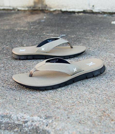 Hurley Fusion Sandal - Men's Shoes | Buckle Men Chappal Footwear, Men's Textured Flip Flops, Male Flip Flops, Mens Flip Flops Beach, Mens House, Makeover House, Mens Beach Shoes, Men’s Flip Flops, Mens Sandals Fashion