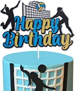 Volleyball Cake Topper, Baby Food Jar Crafts, Female Sports, Sports Theme Birthday, Beach Volley, Baby Food Jars, Volleyball Player, Happy 30th Birthday, Happy Birthday Cake