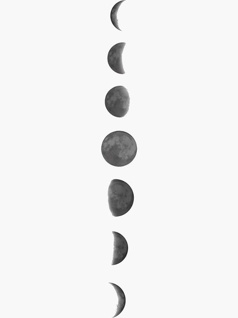 obsessed with the moon Moon Cycle Aesthetic, Moon Cycle Drawing, Moon Drawing Tattoo, Moon Cycle Art, The Moon Drawing, Cycle Tattoo, Moon Cycle Tattoo, Drawing Tattoo Ideas, Child Tattoo