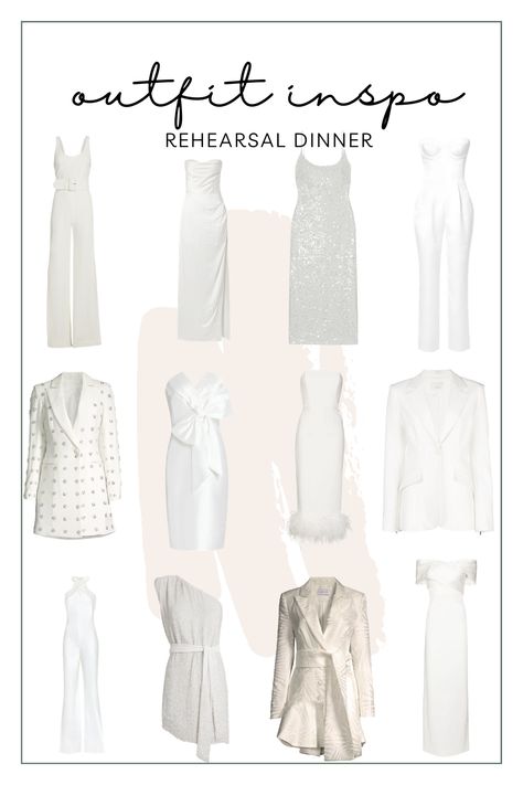 Click to shop my picks for rehesarsal dinner outfits at lanecreatore.com! #rehearsaldinnerdress

Rehearsal Dinner Outfit
Rehearsal Dinner Dress
Bridal Jumpsuit
Bridal Shower Dress for Bride
Wedding Jumpsuit the Bride

#bridetobe #whitedress #rehearsaldinner #bridaljumpsuit Bride Wedding Rehearsal Outfit, Rehersal Dinner Outfit Bride Fall, Rehersal Dinnner Dress, Winter Engagement Party Outfit For Bride, Rehearsal Dinner Dress Pearls, Winter Rehearsal Dinner Outfit, Winter Rehearsal Dinner Outfit For Bride, Off The Shoulder Rehearsal Dinner Dress, Winter Bridal Shower Outfit For Bride