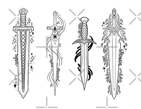 Swords Acotar, Jewellery Drawing, Fantasy Swords, A Court Of Silver Flames, Nesta Archeron, Writers House, Bookish Art, Silver Flames, Acotar Series