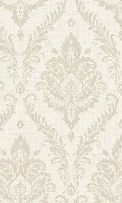 sample tropical damask wallpaper in beige by walls republic 1 Classic Color Palette Interior, Classic Fabric Texture, Beige And White Wallpaper, Victorian Fabric Patterns, Gorgeous Wallpaper, Victorian Fabric, Beige Color Palette, Dining Room Wallpaper, Victorian Wallpaper