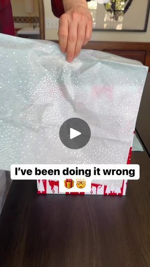 1.3M views · 9.9K reactions | Incredible gift wrapping tip 🥰🎁 #christmasgifts #giftwrapping #lifehack #lifehacks #lifehacks101 #viralreel #viralreels | Mister Odd and Miss Tree | Mister Odd and Miss Tree · Original audio Fun Christmas Gift Wrapping Ideas, Wrapping Odd Shaped Gifts, Unique Ways To Wrap Gifts, Unique Gift Wrapping Christmas, Christmas Present Wrap, Gifts Boxes, Wrapping Techniques, Gift Wrapping Techniques, Christmas Wrap