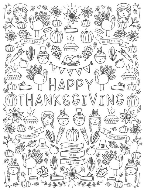 Thanksgiving Coloring Poster Pages Thanksgiving Engineer | Etsy Giant Coloring Poster, Thanksgiving Drawings, Thanksgiving Poster, Thanksgiving Coloring, Fall Drawings, Thanksgiving Coloring Pages, Engineer Prints, Fall Coloring Pages, An Engineer