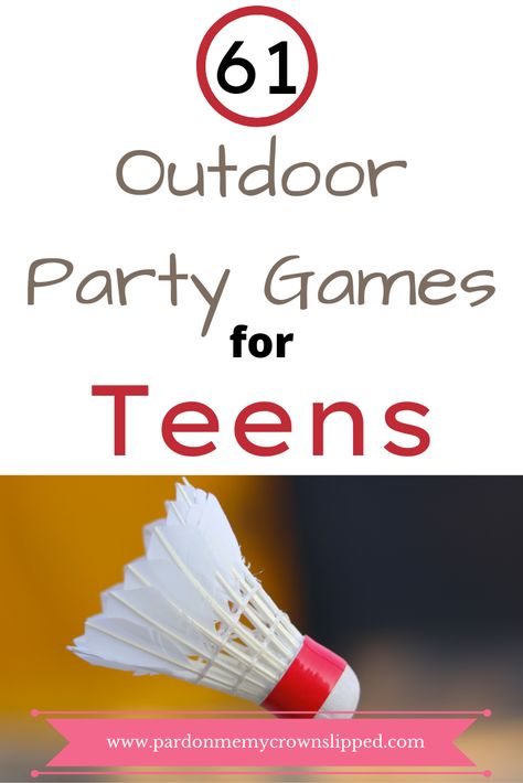 Fun Teen Party Games, Party Games For Teens, Outdoor Party Games, Teen Party Games, Giant Jenga, Slumber Party Games, Teen Fun, Activities For Teens, Teen Party