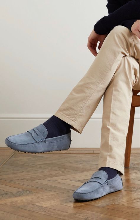 Tod’s - Men’s Driving Shoes Tods Shoes Mens, Driving Shoes Women, Driving Mocs, Tods Shoes, Shoes Outfit, Driving Loafers, All About Shoes, Driving Shoes, Gentleman Style