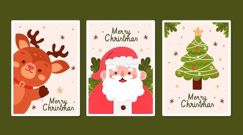 Drawn Christmas Cards, Hand Drawn Christmas Cards, Christmas Card Illustration, Hand Drawn Christmas, Christmas Holiday Greetings, Merry Christmas Background, Christmas Cards Kids, Christmas Typography, Personalized Greeting Cards