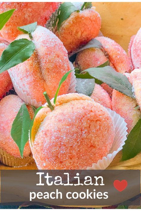 Peach Cookies Recipe, Peach Cookies, Italian Christmas Cookies, Italian Cookie Recipes, Silicone Baking Sheet, Italian Pastries, Cookie Table, Frozen Cookies, Smitten Kitchen