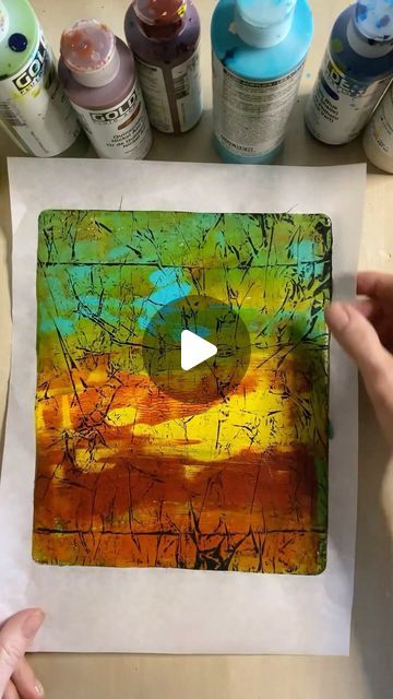 Vikki Reed on Instagram: "Gelli Plate Printing Trees with Pattern Paper and a DIY Tyvek Stencil - Part 1, I made a second print which will be featured in a second video!  I’m trying to honor the requests to slow things down…#gelliplateprinting #gelliplate #gelplate #gelplateprinting #vikkireedart #artheals #trees #azartist #phoenixartist #collagepaper #tyvekstencil" Gelli Printing Art Lesson, Gelli Plate Printing Christmas, Printing With Gelli Plates, Gel Plate Printing Tutorials, Geli Plate Printing, Gel Printing Ideas, Gelli Plate Cards, Gelli Printing Tutorials, Gelli Printing Techniques