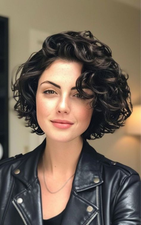 Are you looking to refresh your look with a trendy and low-maintenance hairstyle? The shaggy pixie bob might just be the perfect choice for you Hairstyles Ideas With Bangs, Hairstyles Ideas Easy, Easy Short Curly Hairstyles, Shaggy Pixie Bob, Short Curly Hairstyles Ideas, Curly Hairstyles Ideas, Bob Riccio, 100 Hairstyles, Short Curly Cuts