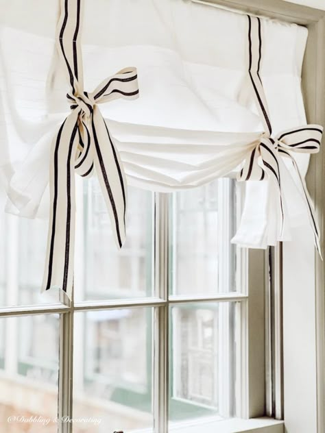 How to Fold and Hang Tie-Up Valance Curtains Tie Up Curtains, How To Fold, Valance Curtains, Window Treatments, Curtains