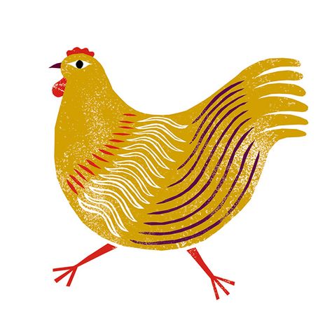 NANNA - chicken www.nannaprieler.com Chicken Wallpaper Iphone, Simple Art Drawings, Chicken Tattoo, Chicken Drawing, Chicken Illustration, Chicken Print, Red Hen, Class Decor, Chicken Art