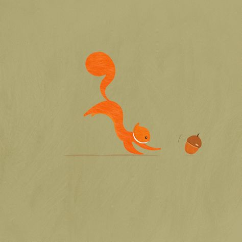 Squash And Stretch Animation Gif, Squirrel Animation, Animation Beginner, Meditation Animation, Squirrel Character, Bird Animation, C4d Animation, Space Girl Art, Procreate Animation