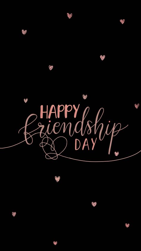 #wallpaper #friends #friendship #friendshipday #friendshipdaywishes #iphonewallpaper #ipadlettering #digitallettering #autodesksketchbook #cutewallpapers #abstractart #black #blackwallpaper Happy Friendship Day Asthetics, Friendship Day Wallpaper, Happy Friends Day, Happy Best Friend Day, Friends Forever Pictures, Forever Pictures, Happy Friendship Day Images, Happy Friendship Day Quotes, Friendship Day Special