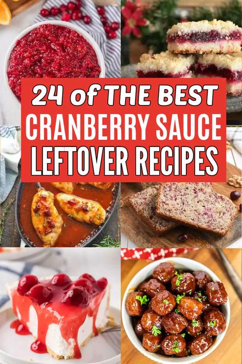 Leftover Cranberry Recipes - 24 Leftover Cranberry Sauce Recipes Leftover Cranberry Sauce Recipes, Cranberry Sauce Recipe Easy, Leftover Cranberry Sauce Recipe, Cranberry Sauce Recipes, Cranberry Recipes Muffins, Orange Bread Recipe, Cranberry Smoothie, Best Cranberry Sauce, Cranberry Baking