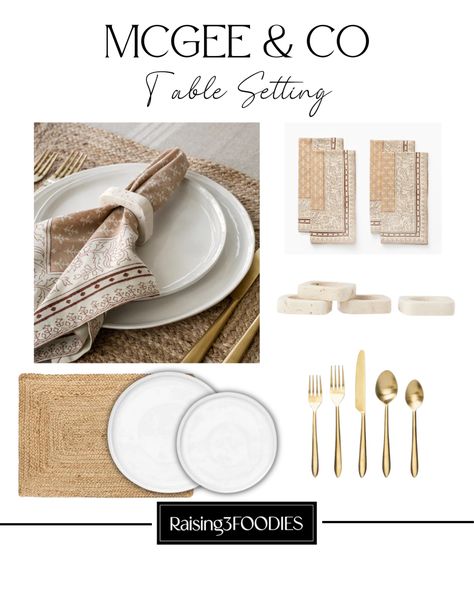 Fall table setting from McGee & Co. Fall decor//home decor//table scape//seasonal #LTKhome #LTKSeasonal #LTKstyletip Fall Table Setting, Fall Decor Home, Woven Placemat, Dining Room Cozy, Home Decor Table, Fall Table Settings, Table Scape, Mcgee & Co, Woven Placemats