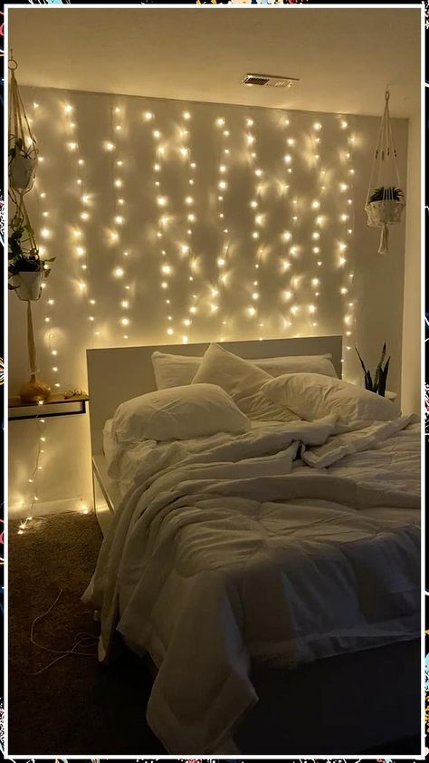 Bedroom Curtains For Winter - Are you ready to find your solution? Click to visit Amazon.com to fulfill your desires. Fairy Lights Room, Winter Bedroom, Fairy Lights Bedroom, Room Redesign, Redecorate Bedroom, Cozy Room Decor, Dreamy Room, Teen Bedroom Decor, Room Design Bedroom