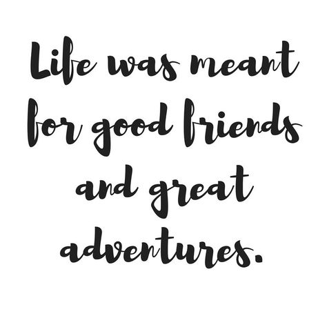 1000+ Travel With Friends Quotes on Pinterest | Quotes for you ... Vaycay Quotes, Friendship Adventure, Kids Silhouette, Scrapbook Quotes, Travel Captions, Quotes Friendship, Short Words, Travel Humor, Super Quotes