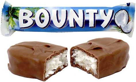 Bounty Chocolate, Chocolate Drawing, Mounds Bar, Bounty Bars, Coconut Filling, Cupcake Drawing, Health Facts Food, Nut Bread, حلويات صحية