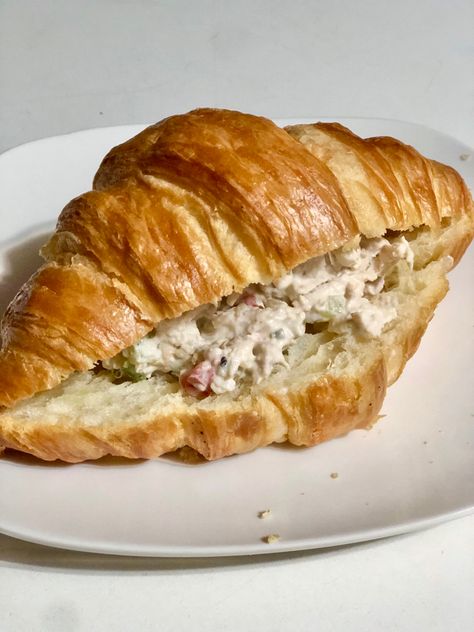 @HEB always has the tasties croissants & chicken salad 😋 Chicken Salad With Croissants, Chicken Salad On Croissant, Chicken Salad Croissant, 19th Bday, Croissant Sandwich, Chicken Salad Sandwich, Girl Dinner, Food Inspo, Chicken Salad