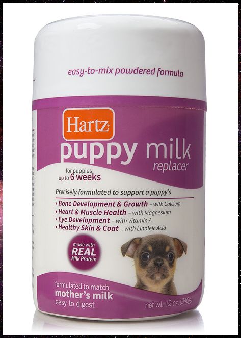 Hartz Powdered Puppy Milk Replacer - 12oz B003DA55K4 Milk Replacement, Nursing Bottle, Precision Nutrition, Dog Milk, Whey Protein Concentrate, Mother Milk, Animal Print Wallpaper, Linoleic Acid, Milk Protein