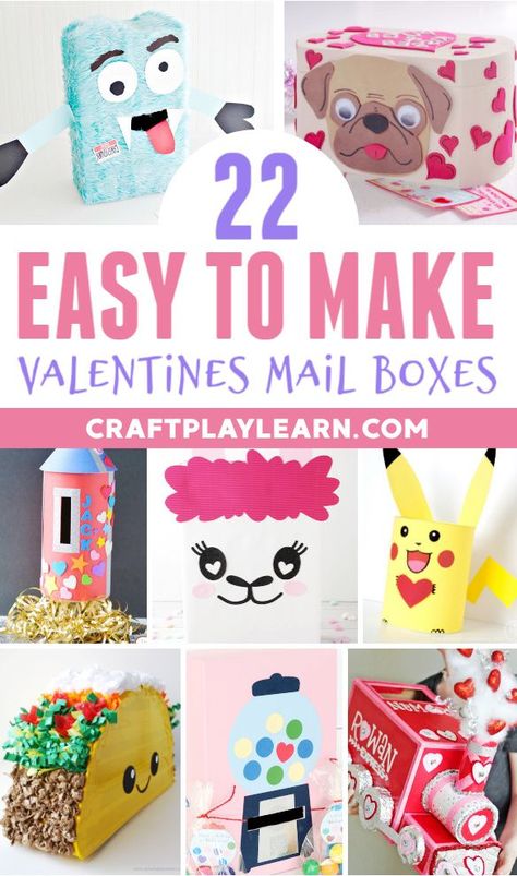 Check out these fun Valentines Day Mail Box Ideas. These Valentines day crafts for kids are fantastic and will make one fun preschool activity or pre-k craft idea. Get crafting this Valentines and enjoy these brilliant craft ideas for children! Pre K Valentine Box Ideas, Simple Valentines Boxes For Kids School, Friendship Box Ideas, Valentine’s Day Shoebox Ideas, Easy Valentines Day Boxes, Valentines Boxes For Kids School, Valentines Day Box Ideas, Diy Valentine's Mailbox, Unique Valentine Box Ideas