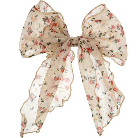 FLORAL PRINT BOW BROOCH ($12) ❤ liked on Polyvore featuring accessories, hair accessories, bows, fillers, jewelry, embellishments, women's accessories, detail, floral hair accessories and hair bow accessories Cottagecore Png, Accessories Png, Moodboard Pngs, Png Clothes, Jewelry Hair Accessories, Png Aesthetic, Bow Brooch, Anne With An E, Iphone Photo App