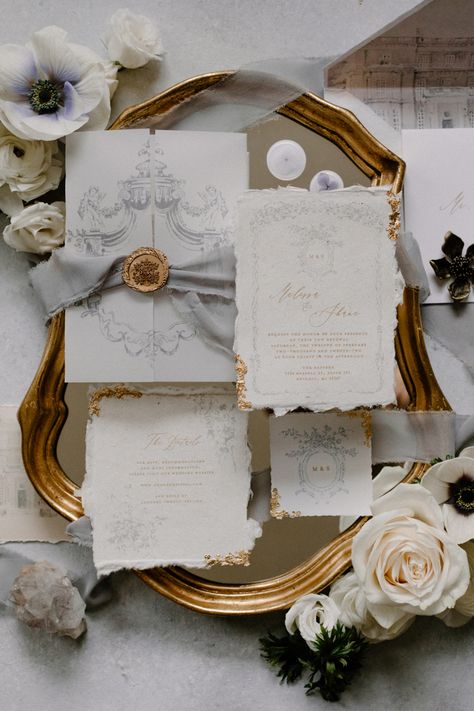 French Provincial Wedding, Royal Wedding Themes, Baroque Wedding, French Country Wedding, Storybook Wedding, Wedding Invitation Inspiration, Paper Wedding, Ceremony Inspiration, French Wedding