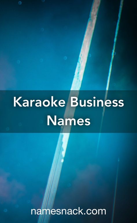 10 fun and catchy name suggestions for your karaoke business. Karaoke Business Ideas, Karaoke Logo, Catchy Name, Shop Name Ideas, Karaoke Room, Free Logos, Dj Pro, Traditional Names, Catchy Names