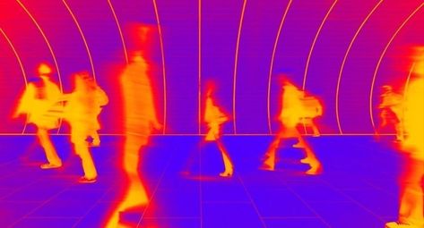 Thermal Energy Art, Thermal Vision Aesthetic, Thermal Imaging Art, Thermal Aesthetic, Thermal Photography, Infrared Art, Collision Art, Thermal Art Aesthetic, Thermal Art