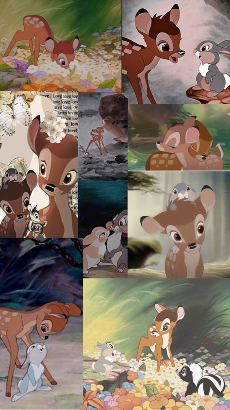 #bambi aesthetic #Disney Bambi Wallpapers, Bambi Film, Bambi Aesthetic, Bambi 1, Disney+ Icon, Aesthetic Disney, Bambi Disney, Disney Princess Characters, Disney Things