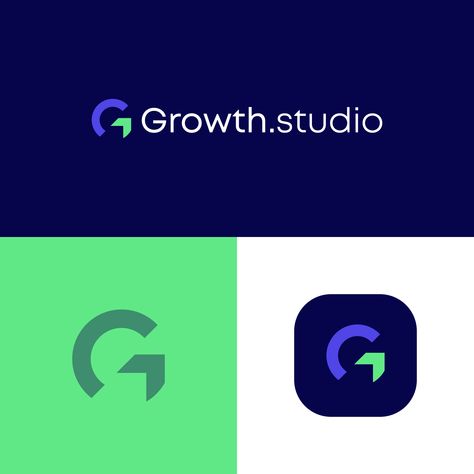 Logo Design Inspiration Marketing Logo Agency, Strategy Logo Design, Growth Typography, Grow Logo Design, Education Logo Inspiration, Growth Logo Design, Investment Logo Design, Logo Growth, Growth Branding