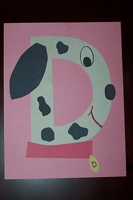 Fun blog site with a ton of creative toddler crafts. Letter D Crafts, Preschool Letter Crafts, D Is For Dog, Abc Crafts, Alphabet Letter Crafts, Abc Art, The Letter D, Preschool Projects, Abc Activities