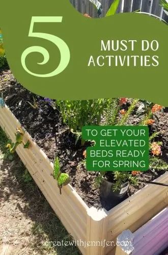 How to Prep Raised Beds for Spring (5 Things You Must Do Now) Brick Raised Garden Beds, Easy Raised Garden Bed, Watering Raised Garden Beds, Cheap Raised Garden Beds, Vegetable Garden Beds, Garden Bed Layout, Raised Garden Bed Plans, Metal Raised Garden Beds, Raised Flower Beds