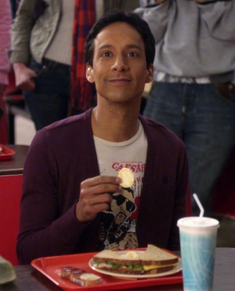 Abed Nadir Icons, Community Abed, Abed Community, Nbc Community, Abed Nadir, Community Tv Show, Danny Pudi, Community Tv, Paget Brewster