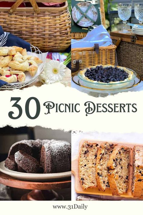 It's picnic season and no summer excursion is complete without picnic desserts. These easy sweet treats are portable, delicious, and require no refrigeration. Buttermilk Vanilla Cake, Summer Picnic Desserts, Almond Flour Recipes Desserts, Matilda Chocolate Cake, Almond Flour Chocolate Cake, Flax Seed Meal, Buttermilk Chocolate Cake, Picnic Desserts, Strawberry Cake Filling