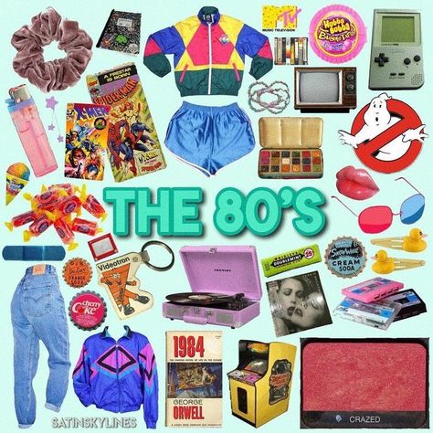 80s Aesthetic Outfits, 1980s Aesthetic, 80’s Aesthetic, Skateboard Style, 80s Inspired Outfits, 80s Fashion Trends, 80s Theme Party, 80s Theme, 80s Aesthetic