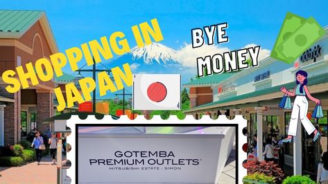 The Gotemba Premium Outlet is Japan’s most popular outlet mall, located in Gotemba City, Shizuoka Prefecture at the base of Mount Fuji, not far from Hakone. The best outlet in Japan where you can find a discounted branded products. The mall features around 300 stores and restaurants, a food court, a 50 meter high Ferris [...] The post GOTEMBA PREMIUM OUTLET SHOPPING! +BEST OUTLETS STORE IN JAPAN appeared first on Alo Japan. Shopping Tokyo, Osaka Shopping, Japan Shopping Mall, Anime Stores In Japan, Premium Outlets, Gifu Prefecture Japan, Outlet Mall, Monte Fuji, Outlet Store