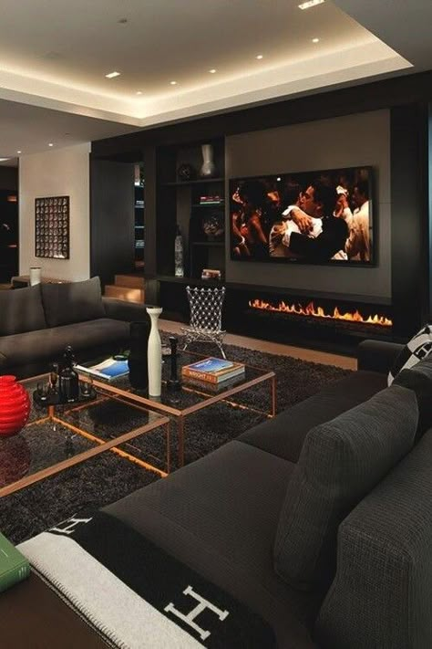 Luxury Living Room Inspiration, European Living, Black Living Room Decor, تصميم داخلي فاخر, Elegant Living Room Design, تصميم للمنزل العصري, Black Living Room, घर की सजावट, Elegant Living Room