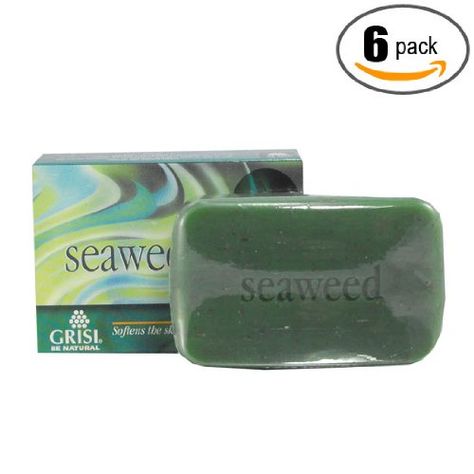 6pk - Seaweed Soap - Jabon de Algas Marinas - Grisi (3.5 Oz. X 6 Units) -- Read more  at the image link. (This is an Amazon Affiliate link and I receive a commission for the sales) Seaweed Soap, Skin Imperfection, Smart Solutions, Good Fats, Moisturizer Cream, Handmade Soap, Verona, About Us, E Commerce