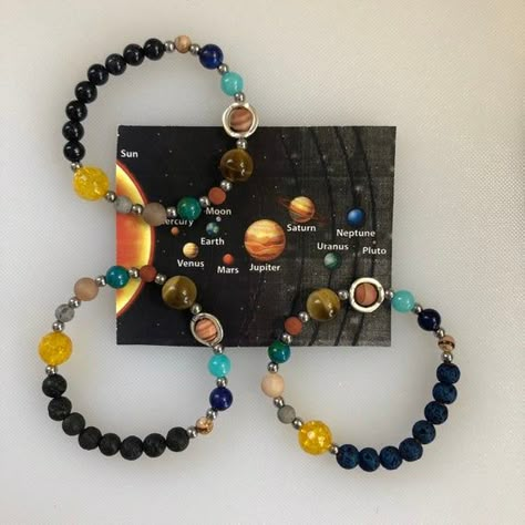 Space Bracelet, Galaxy Bracelet, Solar System Jewelry, Zodiac Sign Bracelet, Solar System Bracelet, Blue Sand Stone, Healing Gemstone Bracelets, Space Jewelry, Outfit Collection