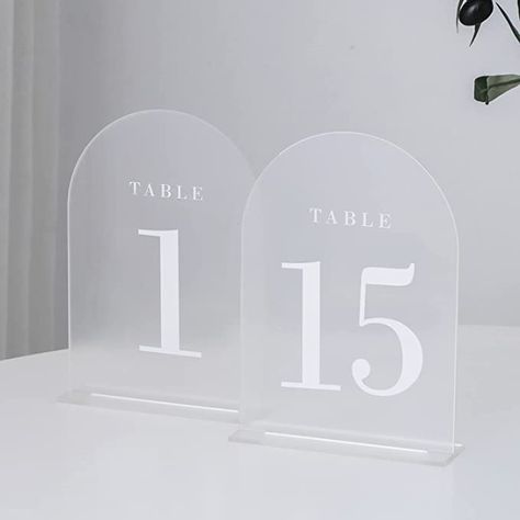 Display Signs, Acrylic Signs, Arch Wedding, Anniversary Event, Acrylic Table, Decoration Party, Wedding Table Numbers, Table Numbers, Wedding Table