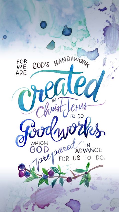 Ephesians 2:10 For We Are God's Handiwork, Biblical Doodles, Emmaus Walk, Positive Journal, Bible Verse Wallpaper Iphone, Bible Doodles, College Inspiration, Prayer Bible, Gospel Quotes