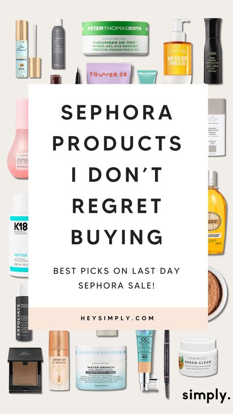 I’ve got my must-haves from Sephora that I just can’t live without! These products are essentials in my beauty routine, and I can’t wait to share them with you. Always remember that you don’t *need* to buy anything, but if you’ve had your eye on something it’s a great time to snag it. Best Makeup Products From Sephora, Sephora Top Products, Must Have Sephora Products, Best Products At Sephora, Best Products From Sephora, Best Sephora Products 2024, Trending Sephora Products, Sephora Must Haves 2024, Best Sephora Finds