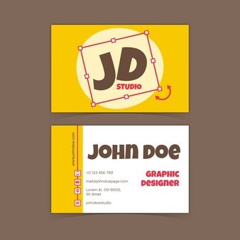 Visiting Card Creative, Graphic Designer Business Card, Sewing Business Logo, Calling Card Design, Graphic Designer Business, Free Business Logo, Designer Business Card, Art Business Cards, Graphic Design Business Card