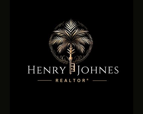 Realtor Logo Template Business Logo Real Estate Logo - Etsy Realtor Logo Ideas, Logo Real, Estate Logo, Realtor Logo, Real Estate Logo, Edit Text, Social Media Business, Logo Ideas, First Page