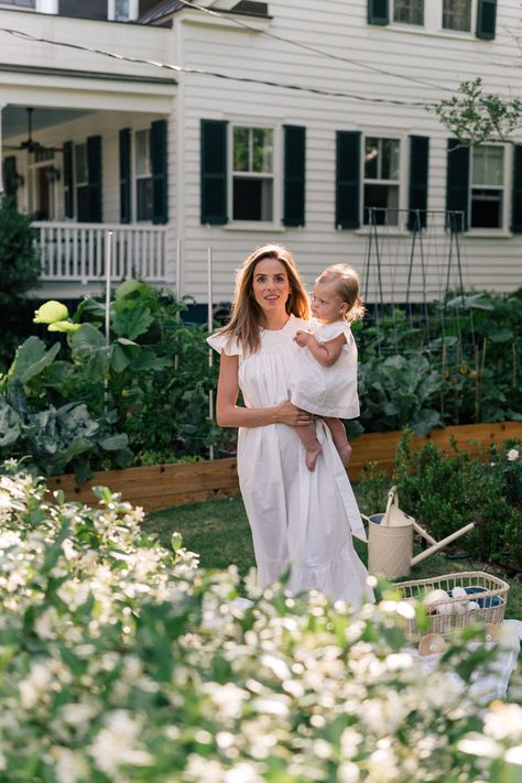 Baby White Dress, Mother Baby Photography, Sheer Midi Dress, Julia Berolzheimer, Cottage Garden Design, Gal Meets Glam, Dress Out, White Maxi, White Dresses